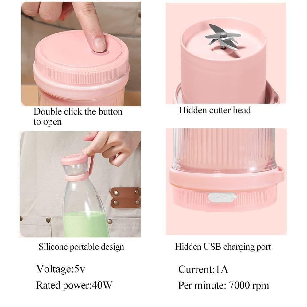 Portable Mini Juicer Bottle - Electric