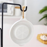 Ceramic Garlic Grater Plate with Brush
