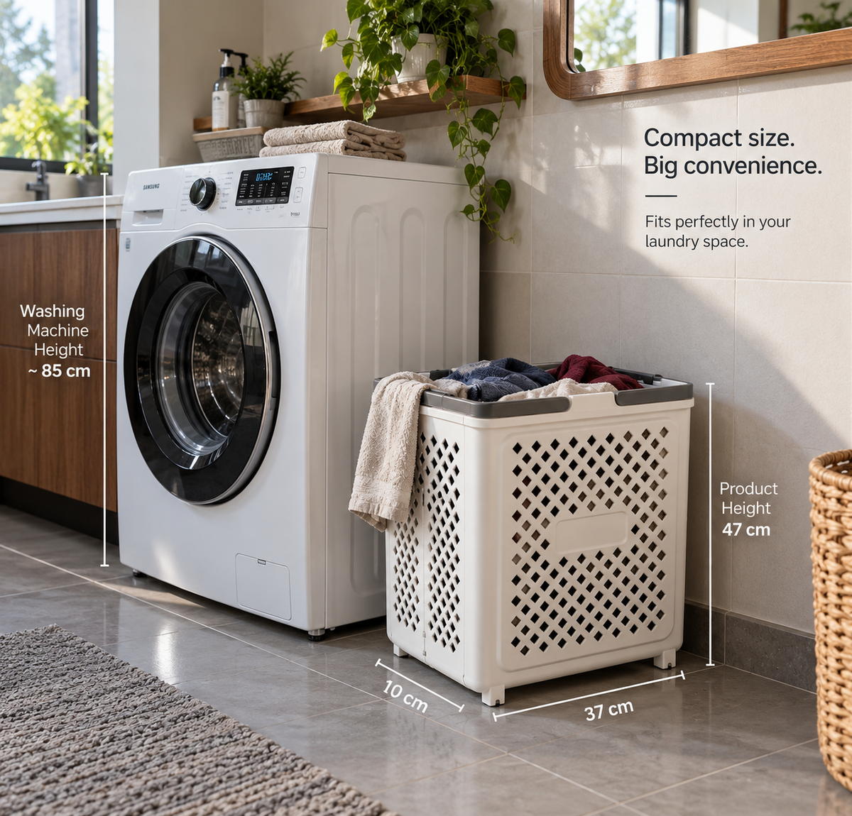 Foldable Laundry Basket