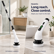 9-in-1 Electric Spin Scrubber with Extendable Handle
