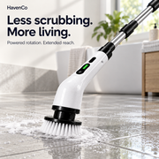 9-in-1 Electric Spin Scrubber with Extendable Handle