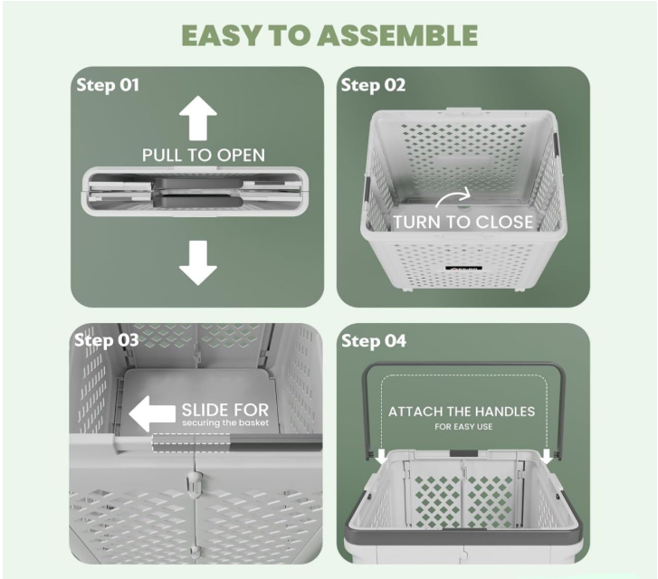 Foldable Laundry Basket