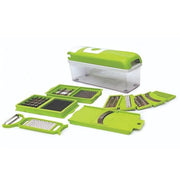 13-in-1 Vegetable Chopper, Slicer & Grater with Container